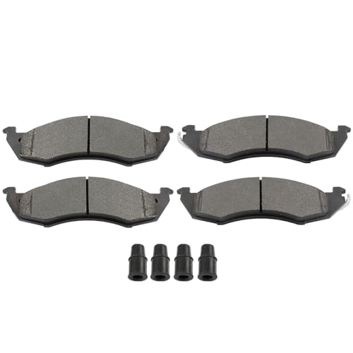 Image of SCITOO D576-7456 Disc Brake Pads Sets Front Metal Brake Pads w /Hardware | For Mercury For Villager 1993-2002,For Nissan For Quest 1993-2002