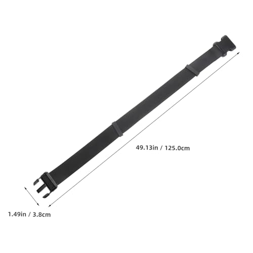 Mens Stretch Hiking Belt Adjustable Nylon Web Belt for Travel Outdoor Activities and Adventures Elastic Design for Men and Women Versatile and Stylish Non-metal Buckle2