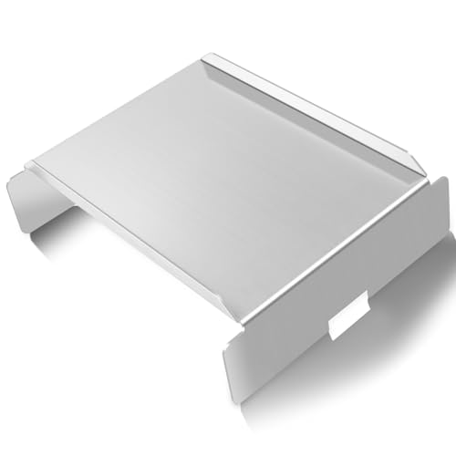 Heavy Duty Stainless Steel Pit Boss Heat Baffle Diffuser and Flame Tamer Replacement for Pit Boss 700 820 850 1000 1150 1250 1300 1600 Series Pellet Smokers, Drip Pan Heat Deflector Grill Accessories