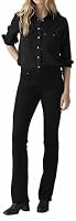 Levi's Women's 315 Shaping Bootcut Jeans, Black and Black, 29W / 30L