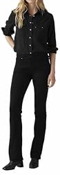 Levi's 315 Shaping Bootcut Vaqueros, Black And Black, 29W / 34L para Mujer