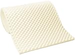 Greaton Breathable 1-inch Convoluted Egg Shell Foam Mattress Topper | Toppers for Mattresses Adds Ultimate Comfort, Reduces Back Pain, Perfect Body Support, Maintain Proper Posture, Queen, White