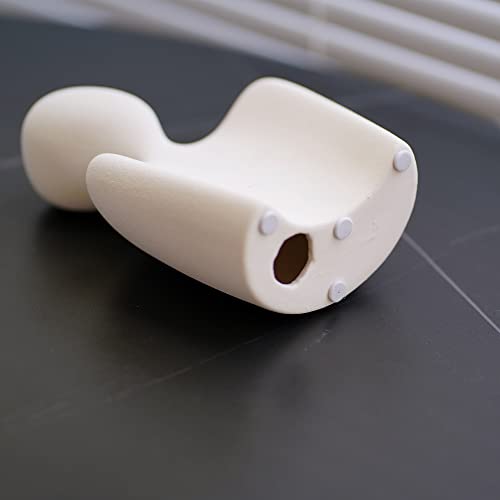 BUTILIVEEN Couple Gifts, Ceramic Couple Sculpture Decor, Anniversary Wedding for Her, Valentines Day Gifts for Wife Husband, Abstract Figure Statue for Home Decoration, Small, White - Image 5