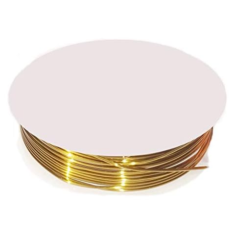 6 Metre Antique Brass Chandelier Wire Reel Cover