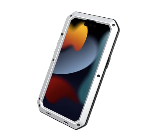Coque iPhone 15 Plus métal argenté Gorilla antichoc robuste - 2