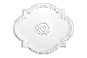 Hexim Perfect Stuckrosette B3073 Deckenrosette Weiß