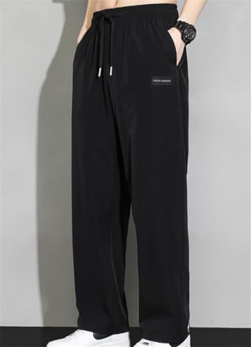 Aerostrides Pants Men, Aerostrides - Pull on Waffle Stretch Casual Pants, Soft Breathable Loose Lightweight Elastic2