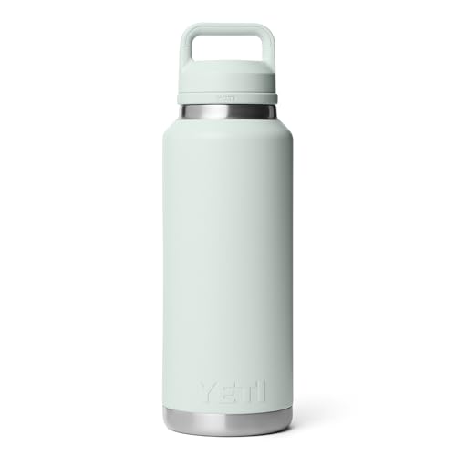 Image of YETI Rambler 46 oz Bottle, Leakproof, Vacuum Insulated, Stainless Steel with Chug Cap, Ridgeline