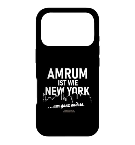 Amrum ist wie New York Funny Saying �X�}�z�P�[�X iPhone 17 Pro �p