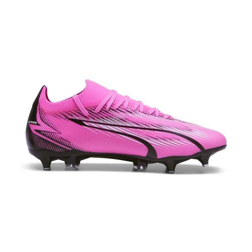 Puma Men Ultra Match Mxsg Soccer Shoes, Poison Pink-Puma White-Puma Black, 43 Eu - 5