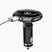 Produktbild Q7 Wireless Bluetooth Car Kit Mp3 Player, Dual USB Design Bluetooth Stereo Music Playback Fm Transmitter, Bluetooth Fm Transmitter for Car,Schwarz