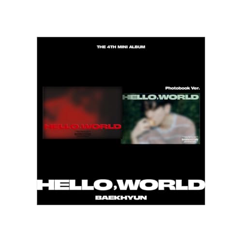 Baekhyun EXO Hello World album photobook de Genie Music