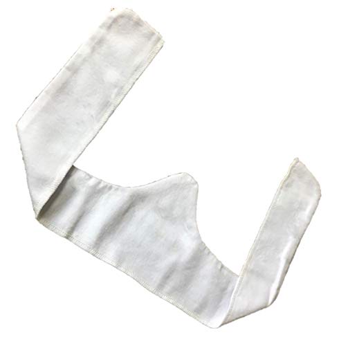 UK SELLER 6 Pack White Cotton Bra Liners Comfort Support Stop RUBBING Comfort