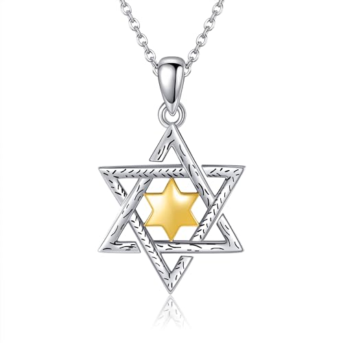 Pendentif étoile de David bijoux chrétiens à porter au quotidien