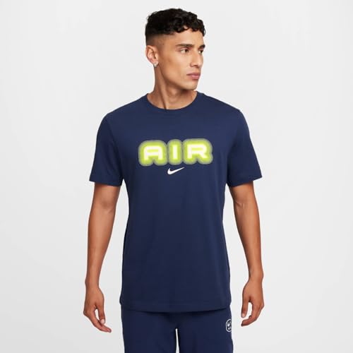 Nike Air HM0185-410 - Camiseta para Hombre con gráfico, Talla L