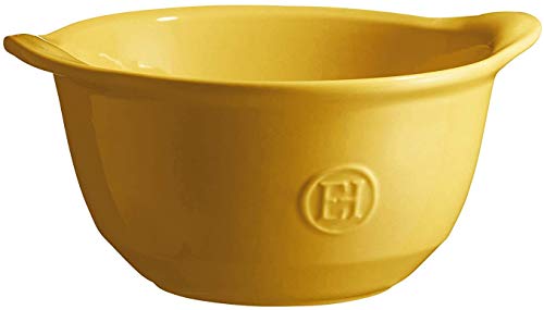 Emile Henry EH902149 cuenco para gratinar, Cerámico, Amarillo Provenza, 0.55 litros