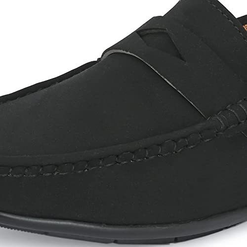 Image of Centrino Slip-On Formal Shoes for Men | Leather Shoes for Man Stylish | Cushioned Insole | Lightweight Comfortable | Mens Formal Shoes for Office Business Professional & Casual Mens Shoes (2813)