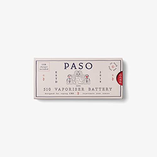 Paso--Premium-Vape-Pen-Battery-510-Thread-Suitable-for-Thick-Oils-Includes-Vape-Battery-Charger-No-Nicotine