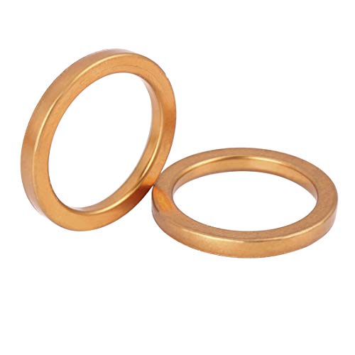 F FIERCE CYCLE 2x Krümmerdichtung Dichtring Auspuff Motorrad Auspuffkrümmer O-Ring Dichtung 30mm