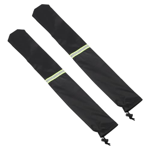 SOLUSTRE Protective Car Wiper Blade Covers 1 Pair Rainproof and Bird-Drop Resistant Easy Installation for All Vehicles