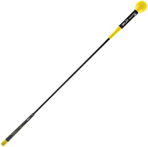 Sklz Unisex's Gold Flex 48' Golf Swing Trainer, Yellow/Black, 122cm & SKLZ Unisex's Flex 40 Swing Trainer, Accessories, Golf Training Aids, Flexible Fiberglass, Yellow, Ladies/Junior, 40'' / 102cm