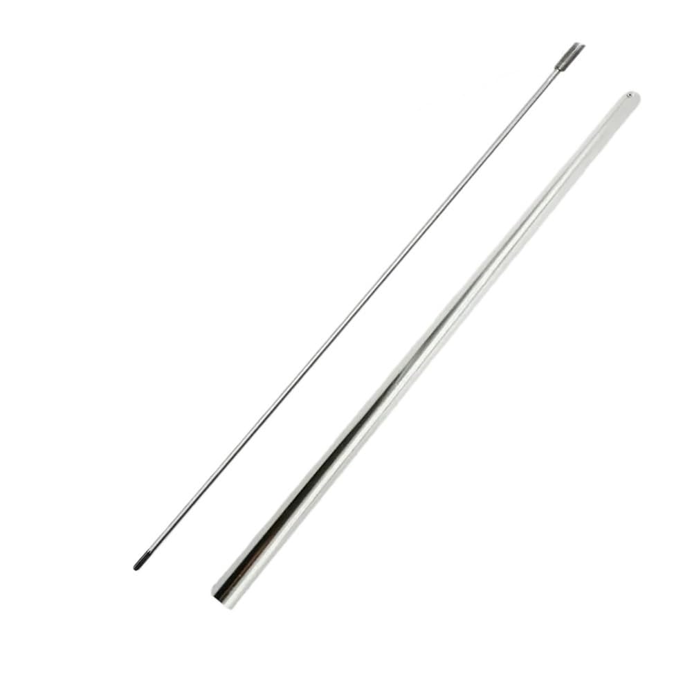 9 zębów/kwadrat o grubości 8mm wał napędowy pasuje do 26mm rura aluminiowa przycinarka do trawy szczotka Cu 760mm długa piła łańcuchowa nożyce do żywopłotu(Tube with Shaft B)