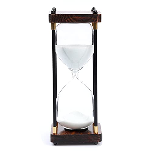 アンティーク 砂時計 60分計 カラフル タイマー 砂タイマー 北欧 モダン おしゃれ 置物 インテリア 家飾り プレゼント ホワイト
