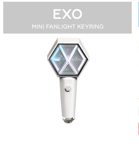 تسليم فوري - (UAE) [Original] EXO MINI FANLIGHT KEYRING Official Good. تسليم فوري .لايت ستيك ميني اكسو زين به حقيبتك