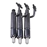 RONGPAS 3PCS Fuel Injector 729004-53101 compatible with Yanmar 3 Cylinder Engine 3TNV84 3TNV88 3JH3CW