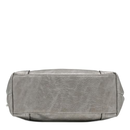 Image of Hobo Shoulder Bag with Big Snap Hook Hardware