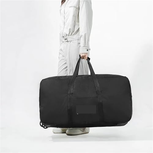 Rolling Duffel Bag with Wheels Foldable Wheeled Travel Bag Universal Luggage Bags with Wheels Large Capacity Storage Bag Waterproof Carry On Luggage Handbag(Blue)4