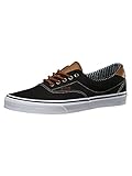Vans Unisex Era 59 (C&L) Black/Stripe Denim Skate Shoe 11 Men US
