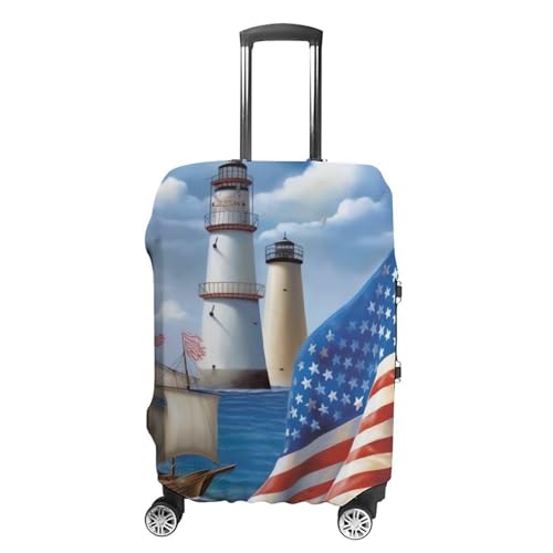 Housse de bagage durable et anti-rayures pour valise blanche extensible XL