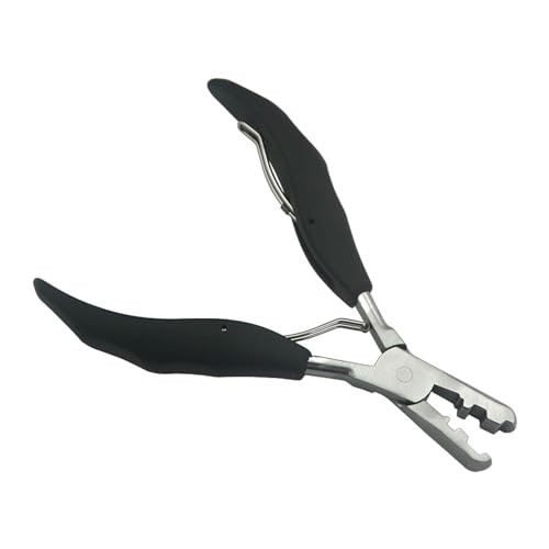 Zialofi Alicate para Extensões de Cabelo Ferramenta para Extensão de Cabelo Resistente Prático Duplo