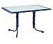 Produktbild BEST 26531220 Tisch Boulevard eckig 120 x 80 cm, blau