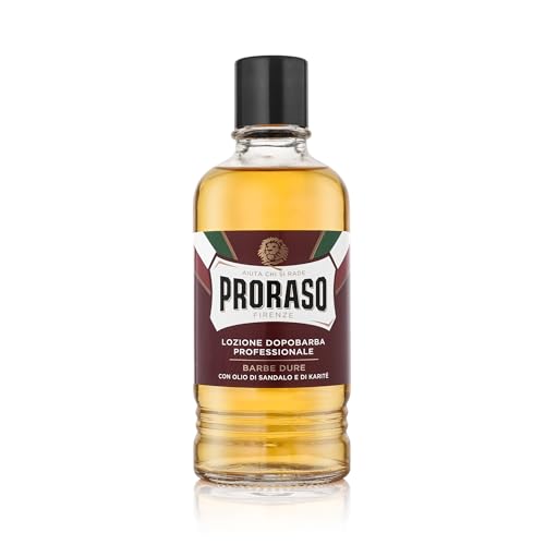 Proraso After shave profesional, 400 ml, bálsamo barba con sándal...