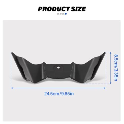 Ailerons pour MT 07 2025 lèvre frontale de carénage - 5