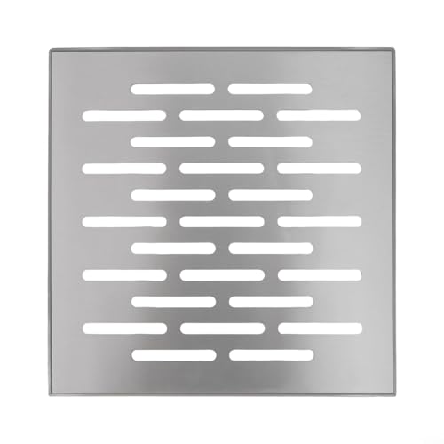 Siphon de sol en acier inoxydable 250 mm avec cadre robuste