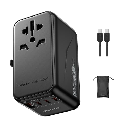 y140WózMOMAX ϊvO PD GaN P|[g140Wo }[d COϊvO SEΉ COspdϊvO 5䓯[d 3*PD USB-C+1*QC USB-A COp RZg C/BF/O/A^Cv }`