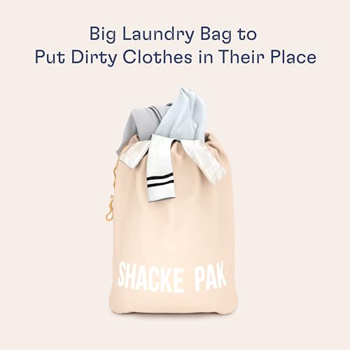 Shacke 8 Set Packing Cubes for Travel Lightweight Luggage Organizer (Cream)