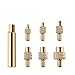 Generic Heat Insert Nut Iron Tip Kit M2 M3 M4 M5 M6 M8 Brass Thread Embedded Heat Insertion Tool for Plastic 3D Printer Soldering Iron (hot melt nut indenter)