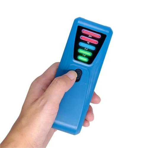 Detector de radiación EMF para investigación paranormal con luz LED miniatura 4