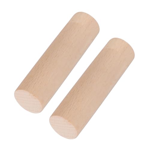 FIXOSHEE 2Pcs Compact Wooden Nasal Stick Aromatherapy Fragrance Tube for Essential Oil Inhalation Portable Scent Diffuser for Mind Refresh and Congestion Relief