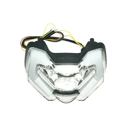 Intermitentes y freno en luz trasera LED transparente para Ducati Multistrada V4S y 950