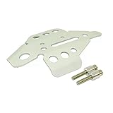 bmw bremszylinder BMW F700GS Wishful Rahmen Bremszylinder Schutz Abdeckung Schutz Passend für BMW F800GS Adventure Adv F700GS F650GS-Twin F800 F700 GS rechte Seite (Farbe: Silber)
