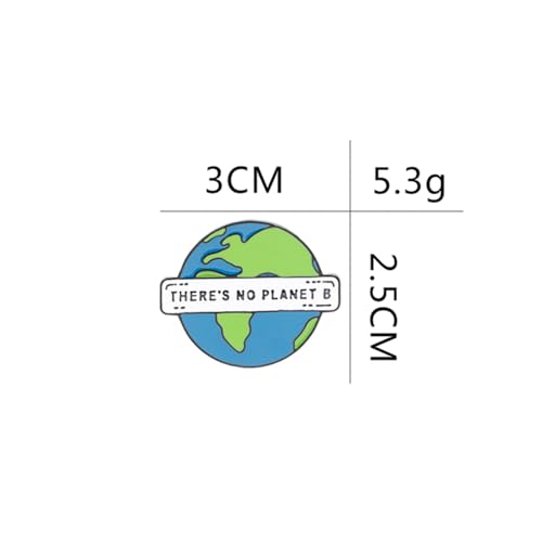 Protecting The Environment And The Earth Enamel Pin Hat Coat Bag Decoration Delicate Cartoon Badge Jewelry Gift for Girls Women2