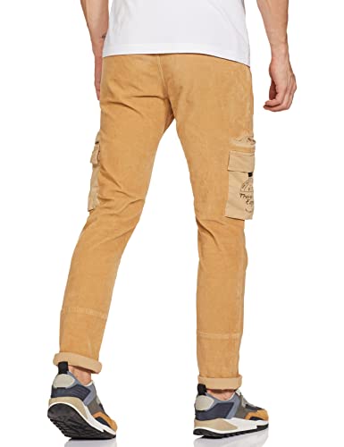 Image of Spykar Men's Slim Fit Trousers