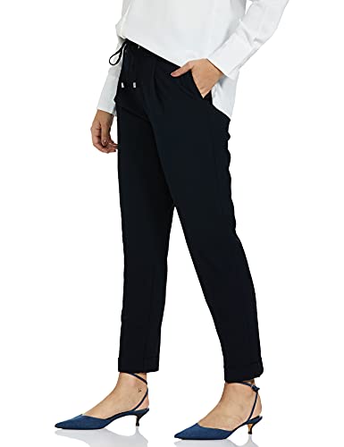 Image of Marks & Spencer Women's Slim Fit High Rise Cotton Ankle Length Casual Pants