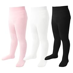 Black/Ivory/Pink-3 Pack