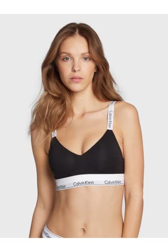 Calvin Klein Soutien-Gorge Brassière Femme Light Lined Moulée, Noir (Black), M